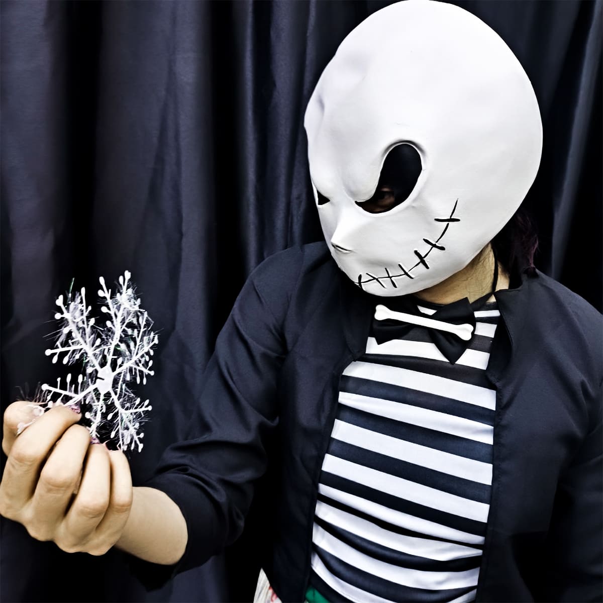 Miniatura 4 de Mascara De Latex Jack Halloween MA-133